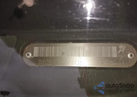 2002 Nissan Sentra Gxe из США, поврежденный, VIN 3N1CB51D92L674436